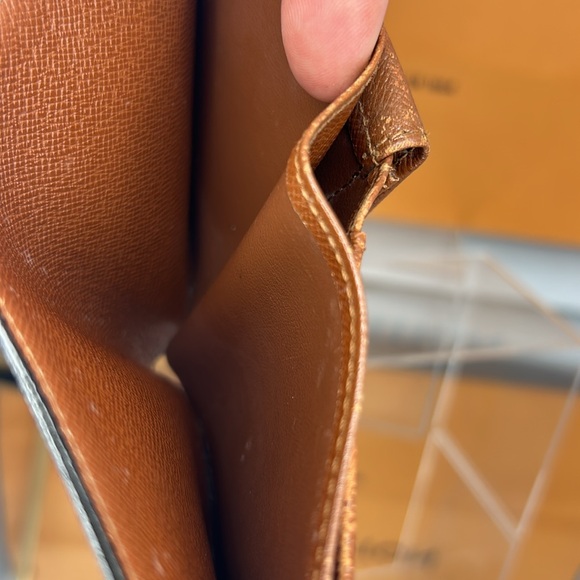 LOUIS VUITTON Louis Vuitton Wallet Leather monogram Wallet brown - Picture 7 of 16